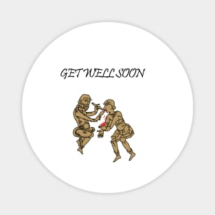 Medieval Get Well Soon 02 Magnet